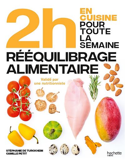 Livre nutrition – Rééquilibrage alimentaire et recettes du quotidien