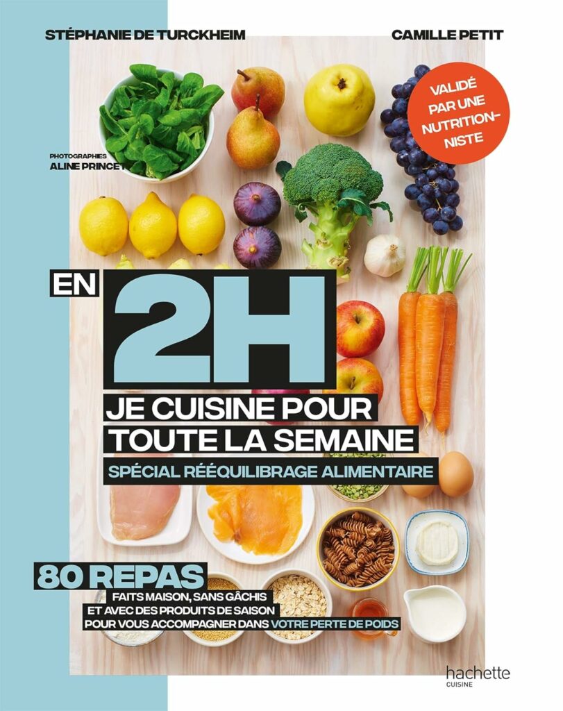 couverture en 2h je cuisine pour toute ma semaine spécial rééquilibrage alimentaire